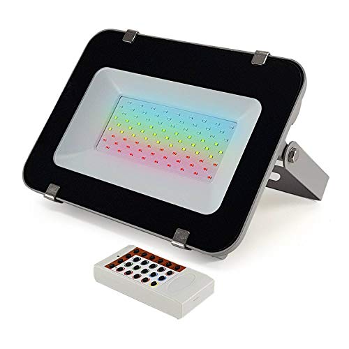 AFX Light LF100-RGB High Performance LED RGB met afstandsbediening 100W IP65
