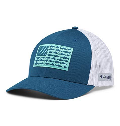 Image of Columbia Unisex Adult PFG Logo Mesh Ball Cap