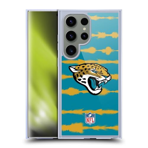 Coque Gel Galaxy S24 Ultra NFL MagSafe Aquarelle Jaguars Idéale pour les Soirées Match