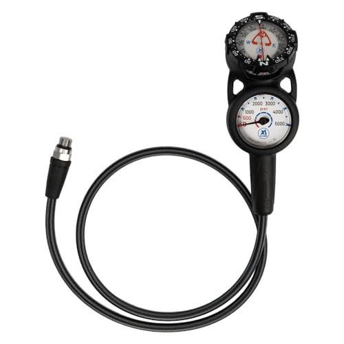 XS Scuba QuikVu Imperial Console - Manómetro y Brújula