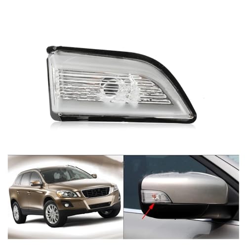Luz de giro para espejo retrovisor de Volvo XC60 2009-2013 intermitente lateral 31217288 2
