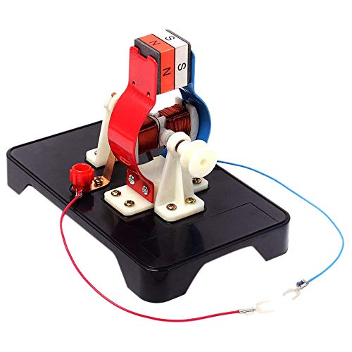 SNOWINSPRING DIY Simple DC Modelo de Motor EléCtrico Kit de Montaje para Ni?Os FíSica Ciencia Juguetes Educativos