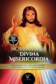 Hardcover Novena de la Divina Misericordia: Oraciones, Meditaciones y Promesas de Jesús Misericordioso + Rosario de la Misericordia y Bellas imágenes de Jesús en todo el libro (Spanish Edition) [Spanish] Book