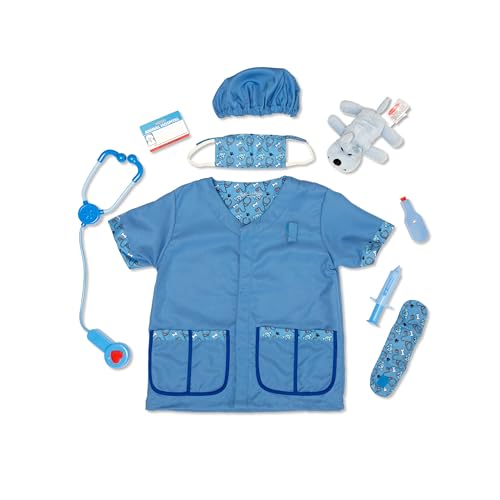 Melissa & Doug Veterinarian Costume 9-Piece Dress-Up Role Play Set - image 4