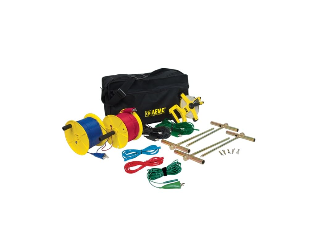 2135.37 4-Point Ground Resistance Tester Kit with 500' Leads