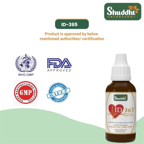 Image of Shuddhi ID 365 Drops | Ayurvedic Immunity Booster Drops | Naturally Blended With Ayurvedic Herbs | Effective For Adults And Children, 30ml
