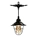 Enbrighten Cafe Add-On Accessory Lens Shades, Oil-Rubbed Bronze Finish Lens Shades, Easy-to-Install, for use with Enbrighten Cafe String Lights, 35877, 6 Count (Pack of 1)