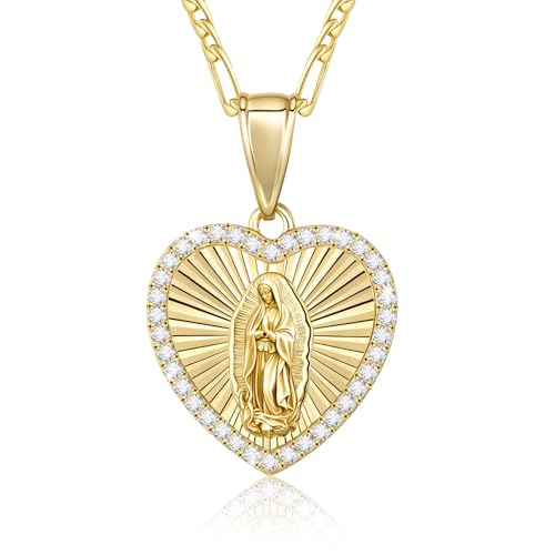 Virgin of Guadalupe pendant necklace