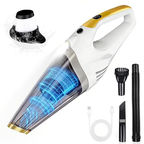 XGJUCE Cordless Handheld Vacuum 6KPa LED Light