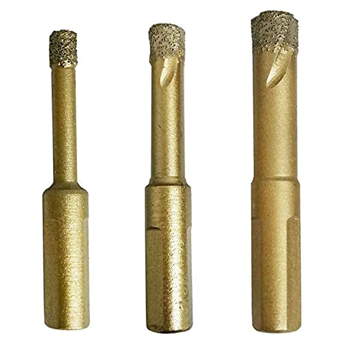 Puntas de broca diamantadas set 3 piezas 6/8/10 mm miniatura 1
