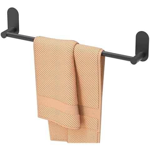 Porte Serviette HITSLAM Noir Mat 45 CM Cover