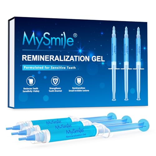 MySmile Remineralization Gel Remineralizing Gel for Reduce Teeth Sensitivity After Teeth Whitening Teeth Desensitizing Gel Strengthen Tooth Enamel Great for Sensitivity Treatment 3ML*3PCS