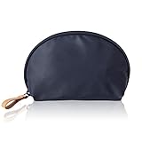 Mossio Makeup Organizer, Handle Jewelry Vintage Fashion Toiletry Pouch Navy Blue