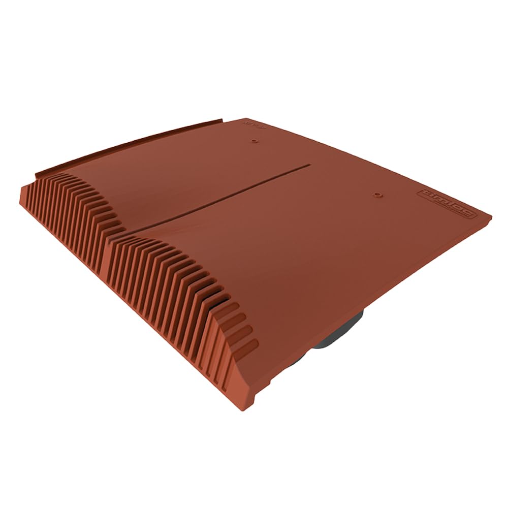 Eroofing Red Timloc Interlocking Plain Tile Roof Vent Rtv-Ipgr Roofing Slate Ventilation (Red)