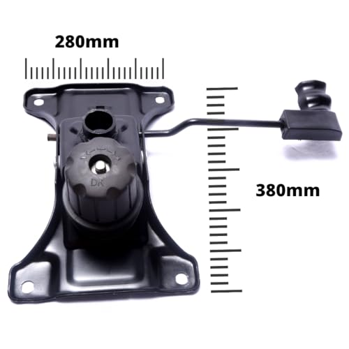 Maktune Universal Reinforced Tilting Mechanism Plate for Office Chairs - Heavy Duty Replacement Stand with Rolling Wheel, Chair Spare Parts, Repair... - Image 6
