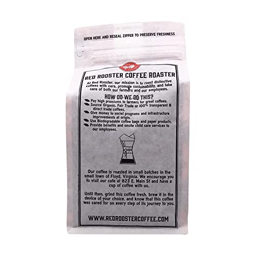 Red Rooster Coffee, Organic Night Owl Half-Caff Coffee miniatura 5