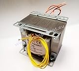 TRASFORMATORE MONOFASE 120VA INGRESSO 230 Vac USCITA 18Vac CONNESSIONE A FILO (TRF120-230-18-6A)