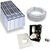 Produktbild Warmwasser Trockenestrich Fußbodenheizung HoWaTech DRY Komplett Set 5/10m² Dämmplatte 30mm EPS WLG 035 DEO und Regelbox TH-RTL, Heizfläche:10.00m²