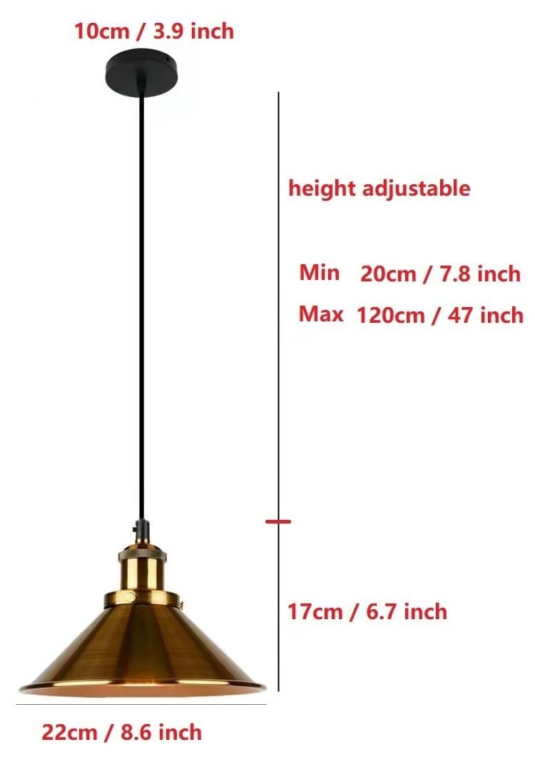 Lampa wisząca z pilotem zdalnego sterowania, zasilana bateriami, czarna lampa sufitowa do użytku wewnątrz, vintage oprawa oświetleniowa, dom wiejski, jadalnia, wyspa kuchenna