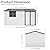YOPTO 10x12 FT Outdoor Storage Shed,Oversized Metal Waterproof Tool Sheds,Heavy-Duty Unit with Window,Door and Vents,for Storing Bicycles,Lawnmowers,Barbeques,White+Grey