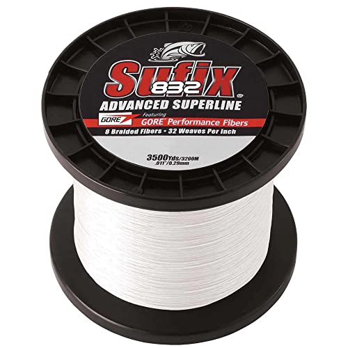 Sufix 660-415GH 832 Braid 15 lb Ghost