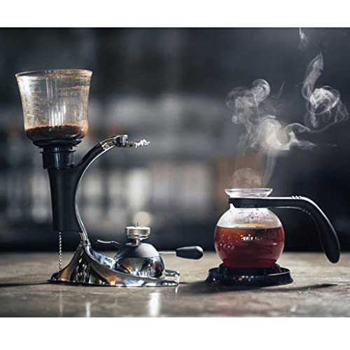 LXX Siphon-Kaffeemaschine im japanischen Stil, Vakuum-Glas-Siphon-Topf, Perkolatoren, 3 Tassen, Glas-Tischplatte, Siphon… – Bild 7