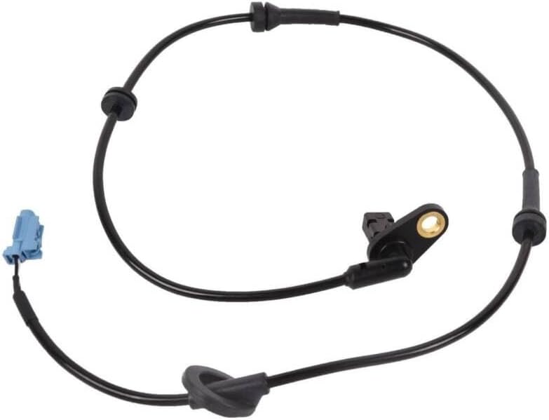Sensor de velocidad de rueda ABS delantero izquierdo - 47911EQ01A compatible con Nissan X-Trail 2002-2007 Negro, Negro -