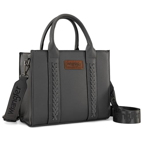 Image of Wrangler Tote Bag for Women Designer Satchel Handbags Top-handle Purses with Strap