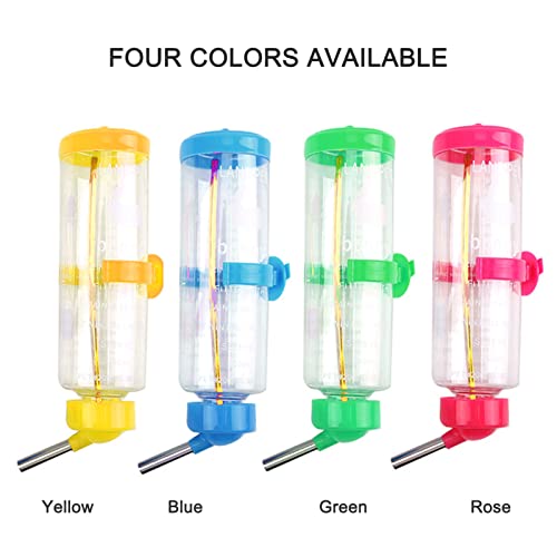 KKcare Garrafa de água para Hamster Suspenso 250ML Garrafa de água para animais de estimação Bebedou