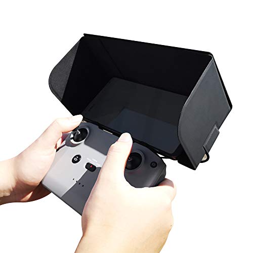 Preisvergleich Produktbild HSKB Fernbedienung Tablet Monitor Sonnenhaube Sonnenschutz Abdeckhaube Smartphone Tablet Sonnenschutz Sun Hood Cover für DJI Mavic AIR 2 Drone Zubehör Schwarz