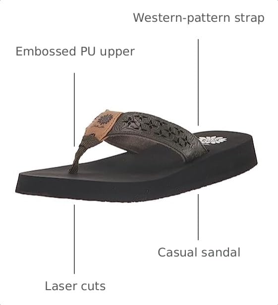 Image of Yellow Box womens BenjiWedge Sandal