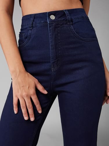 Jean taille haute extensible Dolce Crudo galbe sans comprimer