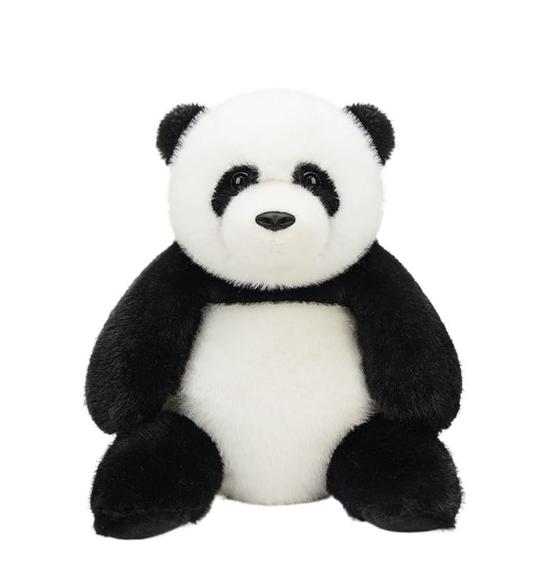Grand panda en peluche mignon idéal pour le coin lecture du salon
