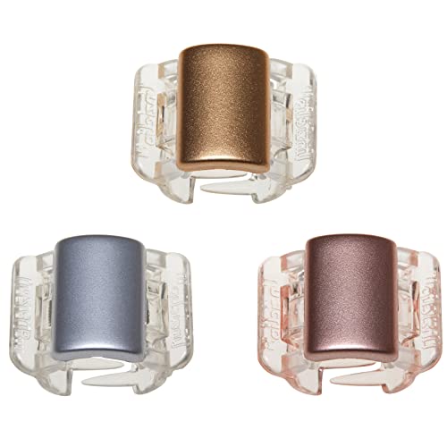 Topkids Accessories 3 Stück Mini Metall Haarclips