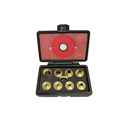 SawStop RT-TGS 9 Pc Brass Precision Template Guide Set