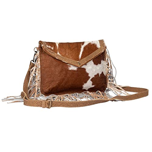 Myra Bag Women's Fancy Delight Cowhide Brown One Size2