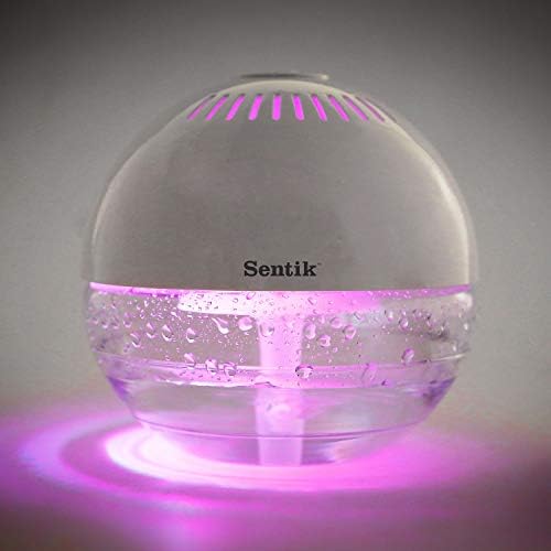 Taylor & Brown Fresh Air Globe Revitalizer Freshener Air Purifier Humidifier Ioniser Cleaner with Colour Changing LED Light & FREE 3 x 10ml Fragrances