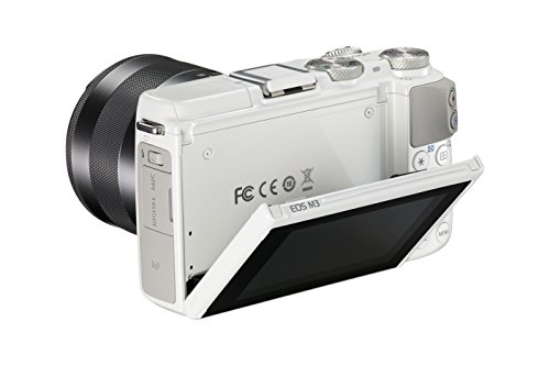 Canon Eos M3 Mirrorless Camera Kit With Ef-M 18-55Mm Image Stabilization (Is) Stm Lens - Wi-Fi Enabled (White) #TOP5