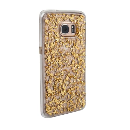Case-Mate Phone Case for Samsung Galaxy S7 Edge - Retail Packaging - Gold