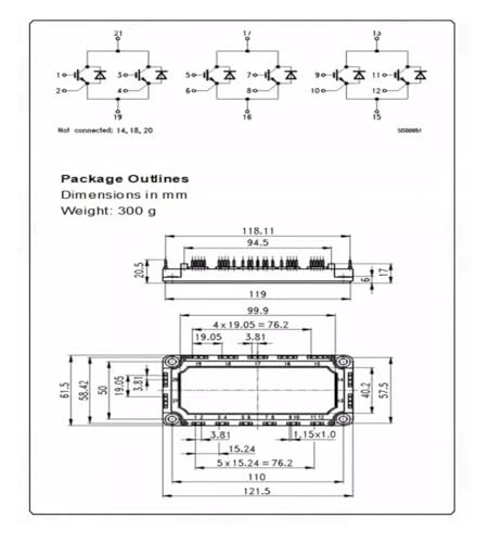 Module d'alimentation BSM150GT120DN2 pour réparer un variateur de vitesse - 2