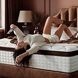 PSYNOVA 14 Inch Queen Plush Hybrid Mattress – Soft...