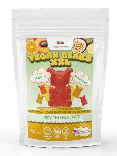 Huggiberries Vegan Gummy Bears 3.5Oz  thumb #3