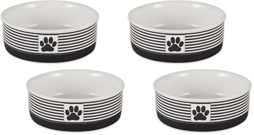 Paw & Patch Seramik Evcil Hayvan Koleksiyonu, Orta Set, 6x2, Siyah, 2 Parça, 5742 (2 paketi)