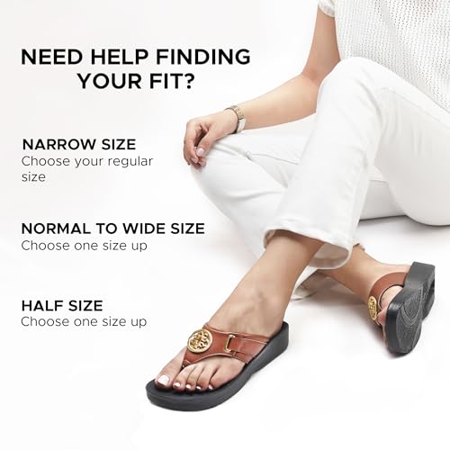 AEROTHOTIC Arch Support Flip Flops for Women Comfortable Stylish Straps with Non Slip Footbed Fashion Dressy Sandals Outdoor Travel Vacation Essentials3