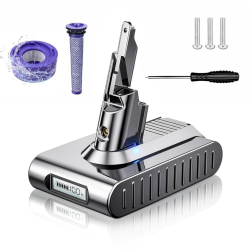 Image of Bonacell Upgarded 21.6V 10Ah Replacement for Dyson V7 Battery Compatible with SV11 V7 Animal /Motorhead /Trigger, Absolute Handheld Vacuum Cleaners 229687 225403 Cordless Vacuum