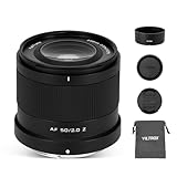 VILTROX 50mm F2.0 for Nikon Camera Lenses AF 50 mm F2 Z-Mount Shot Large Aperture STM Prime Lens for Z5 Z50 Z50II Z6 Z6II Z7 Z7II ZFC Z30 Z9 Z8 ZF Z6III
