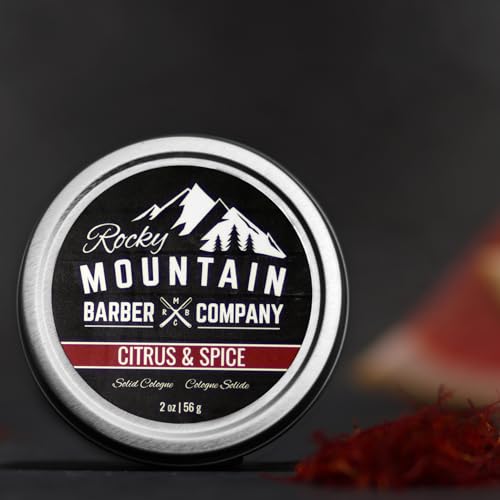 Rocky Mountain Barber Company Solid Cologne For Men – Citrus & Spice Scent thumb #8