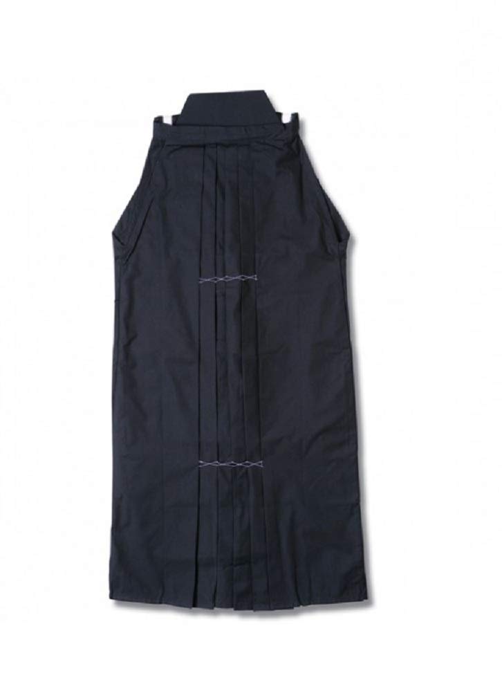 Lees Deluxe Kendo/Aikido Hakams's - Pleated and Stitched - Navy Blue (30 (XXLarge))