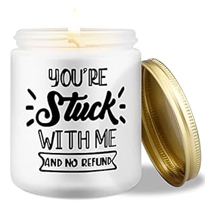 Scented Candles Women Funny Gifts, Valentines Day Gifts for Her, Organic Soy Wax Aromatherapy Candle , Gifts for Wife…