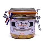 Trío Gourmet de Foie Gras de Pato Entero Natural 3 × 400 g – Relais Gourmet | Artesanal del Suroeste de Francia | Sin Conservantes, Aditivos ni Colorantes | Reuniones, Familia y Regalos